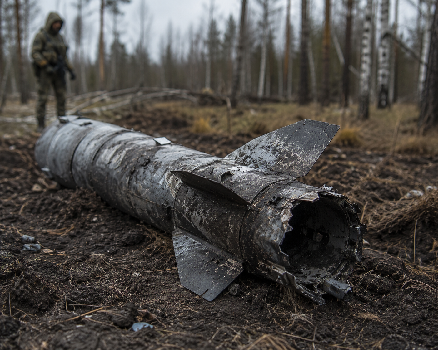 Ukraine Reports Radiation Found On Missile Debris