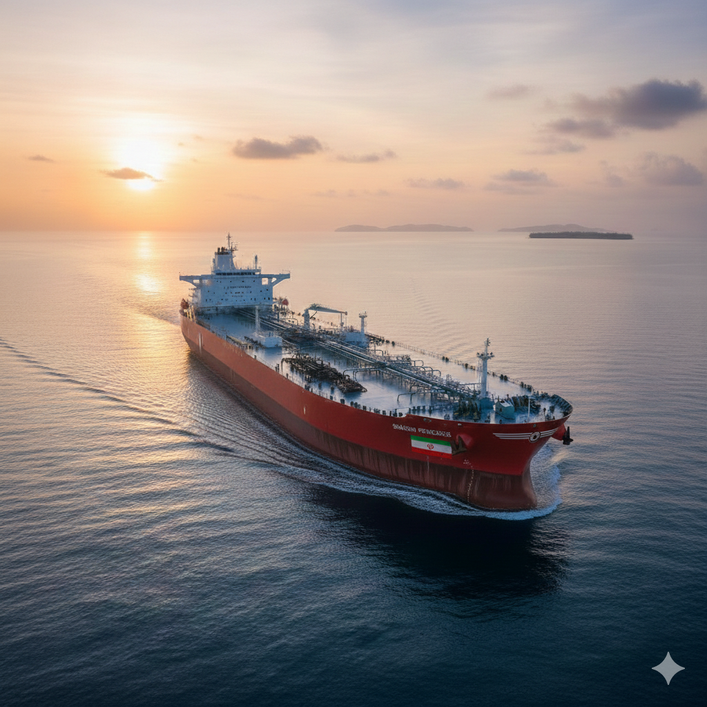 US targets 14 ships, 15 companies over Iran oil exports.