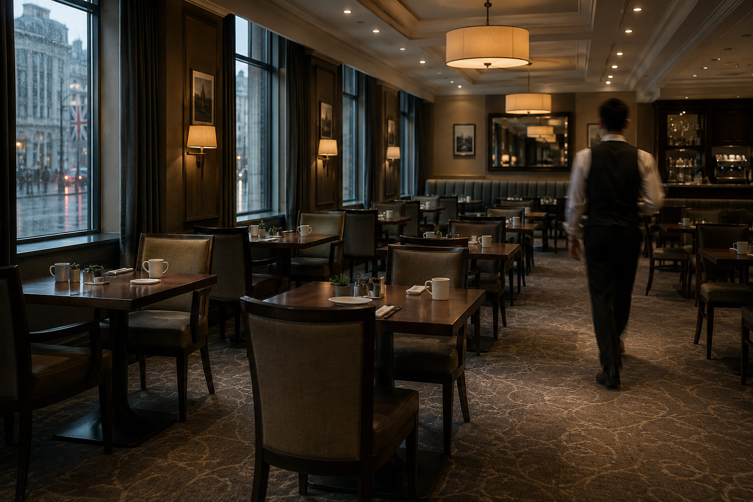 UK services shrink: Payrolls fall for 20th straight month
