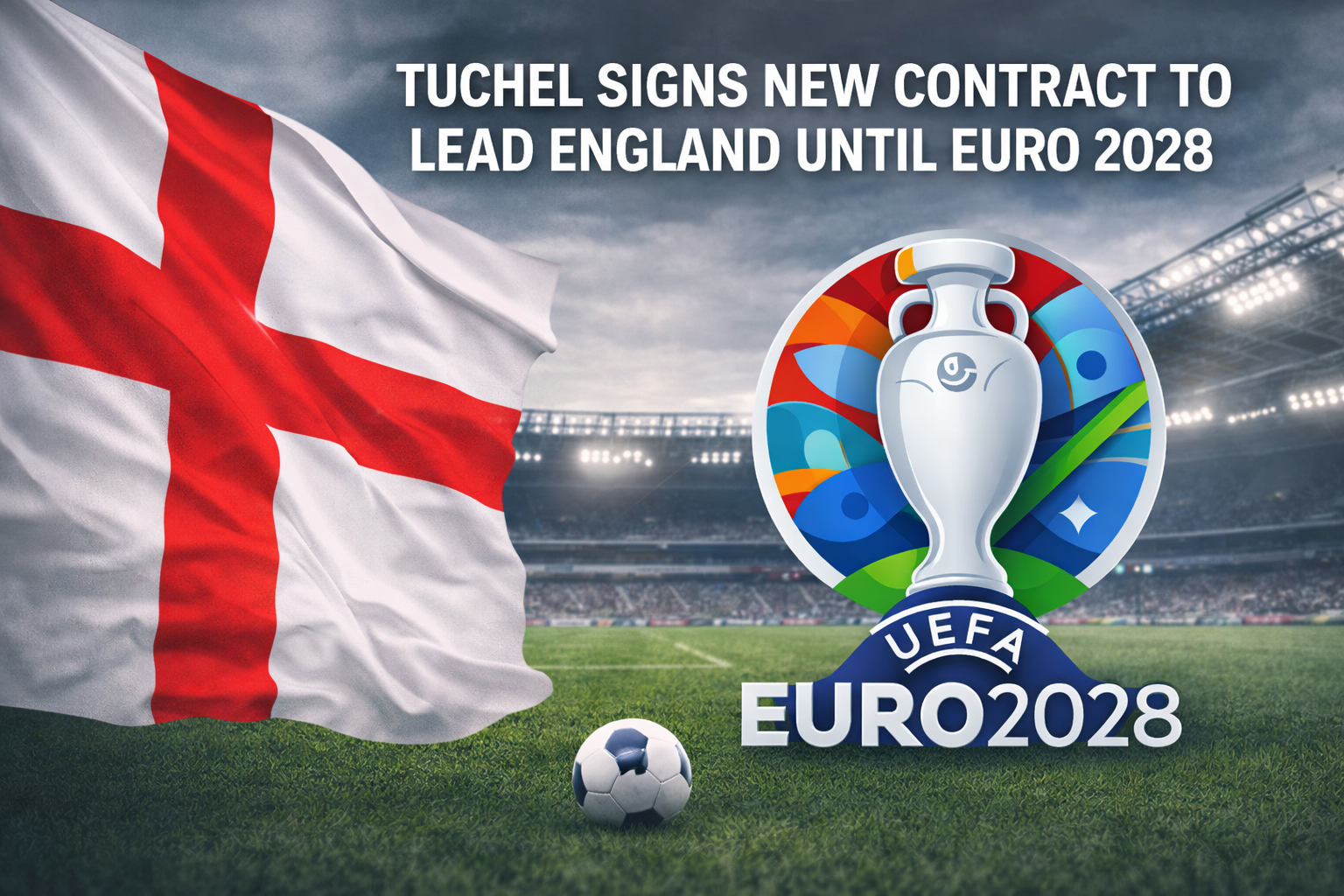Thomas Tuchel extends England contract to lead team until 2028