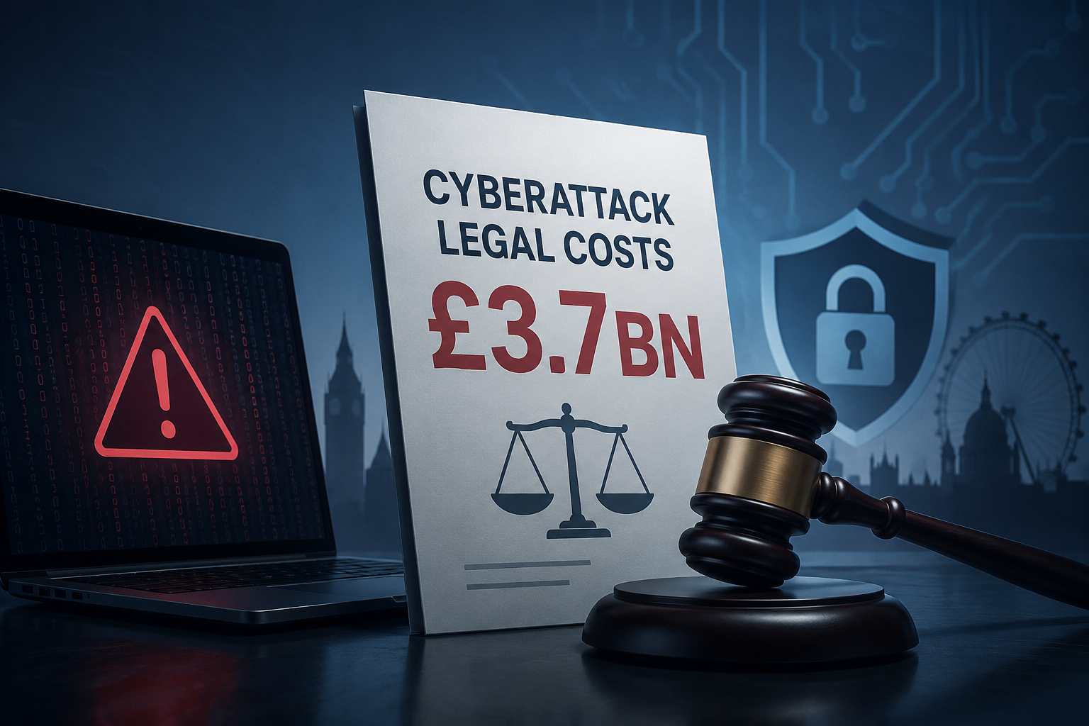 UK businesses spend £3.7bn on cyberattack legal action