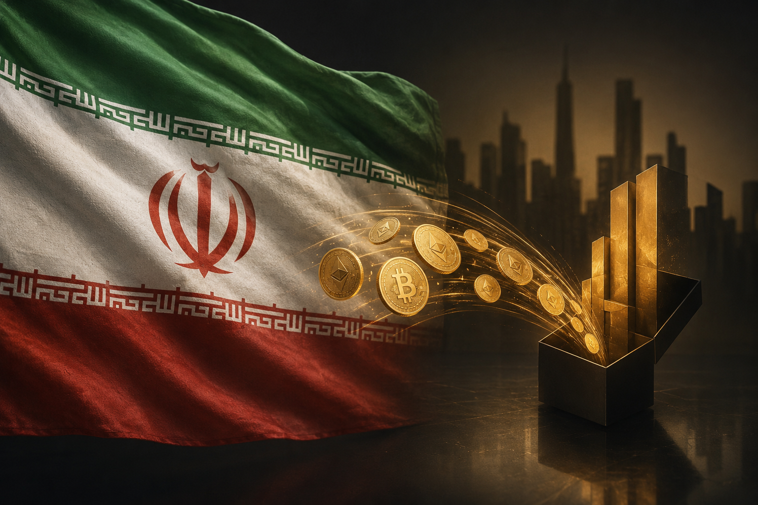 Iran's $2.3B crypto transfers on networks also backing Trump venture