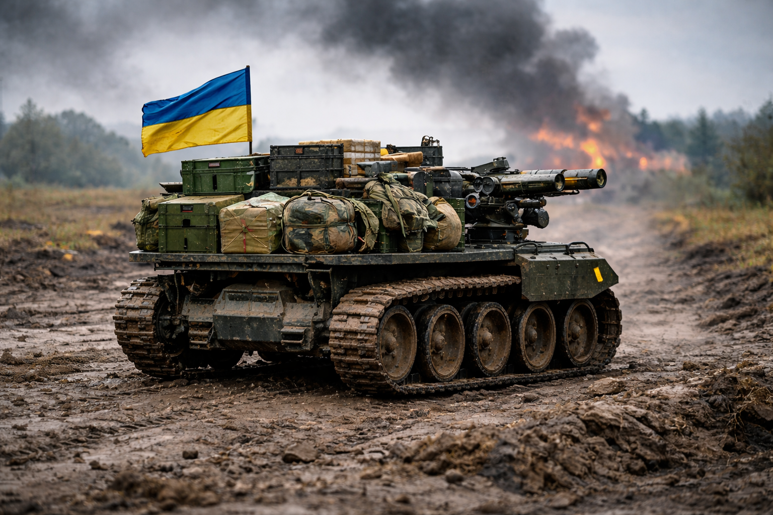 Ukraine's robots: From supplies to capturing enemy troops