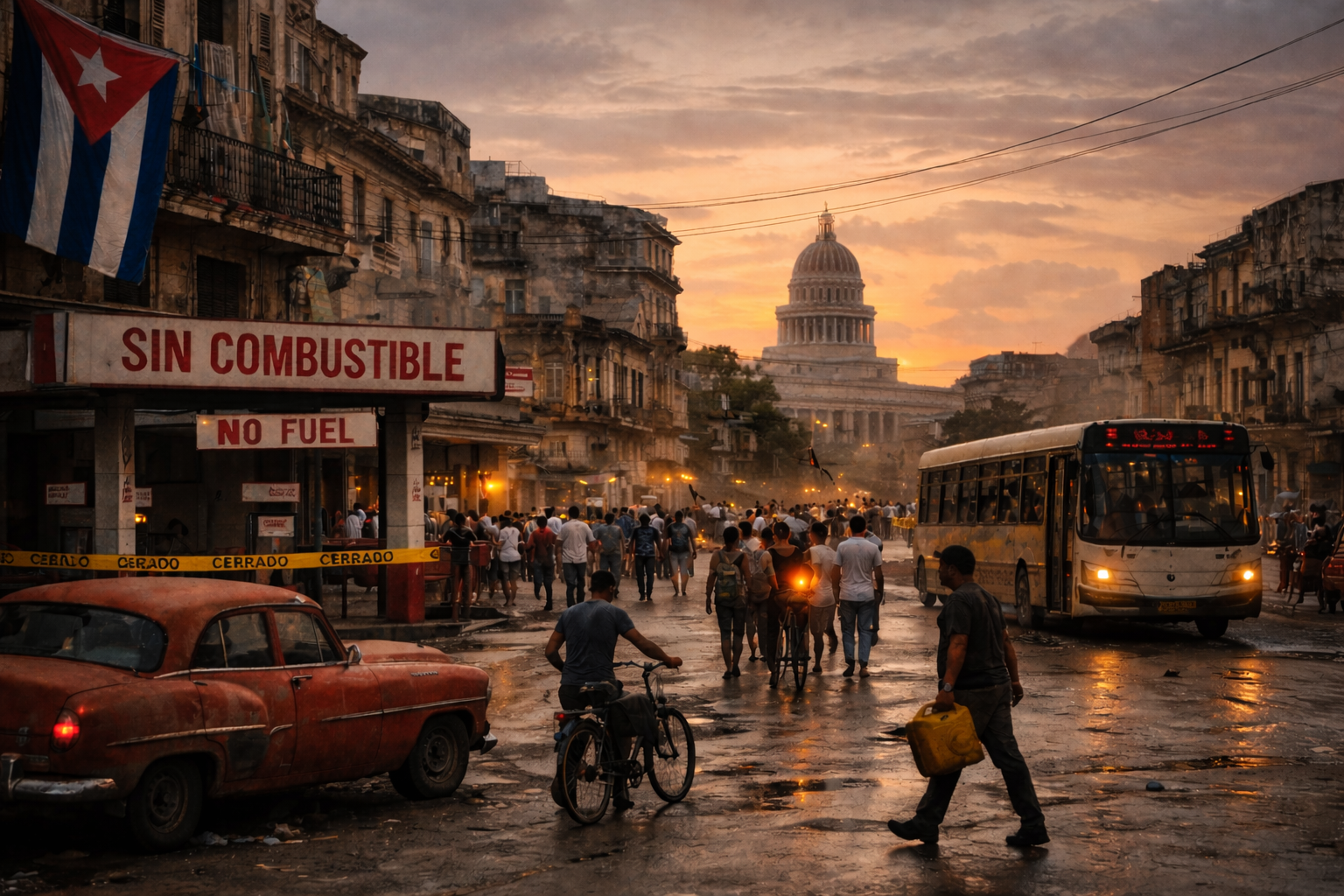 Cuba’s energy crisis deepens as US oil blockade bites
