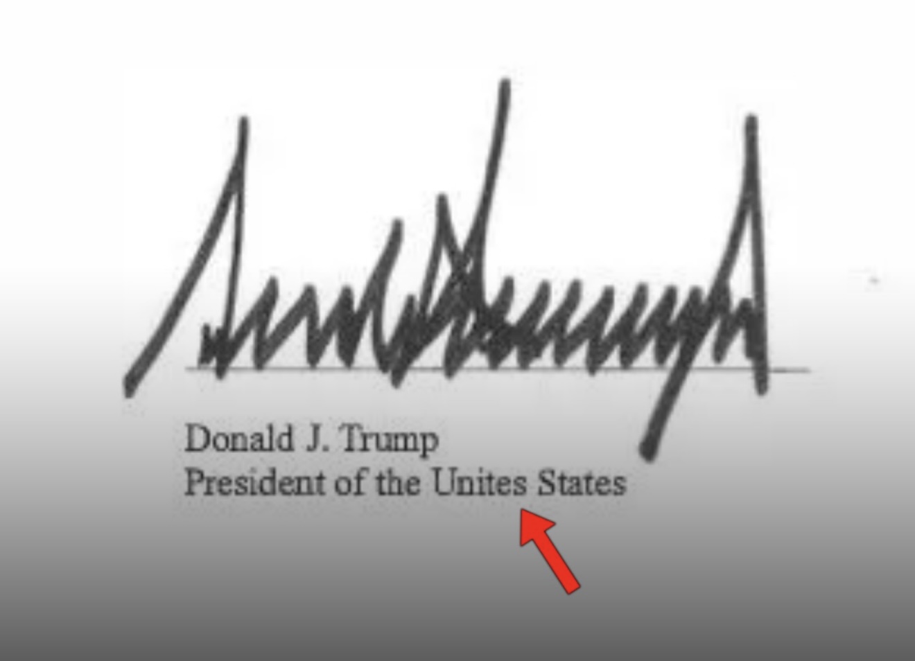 White House renames AI then misspells United States on the same page