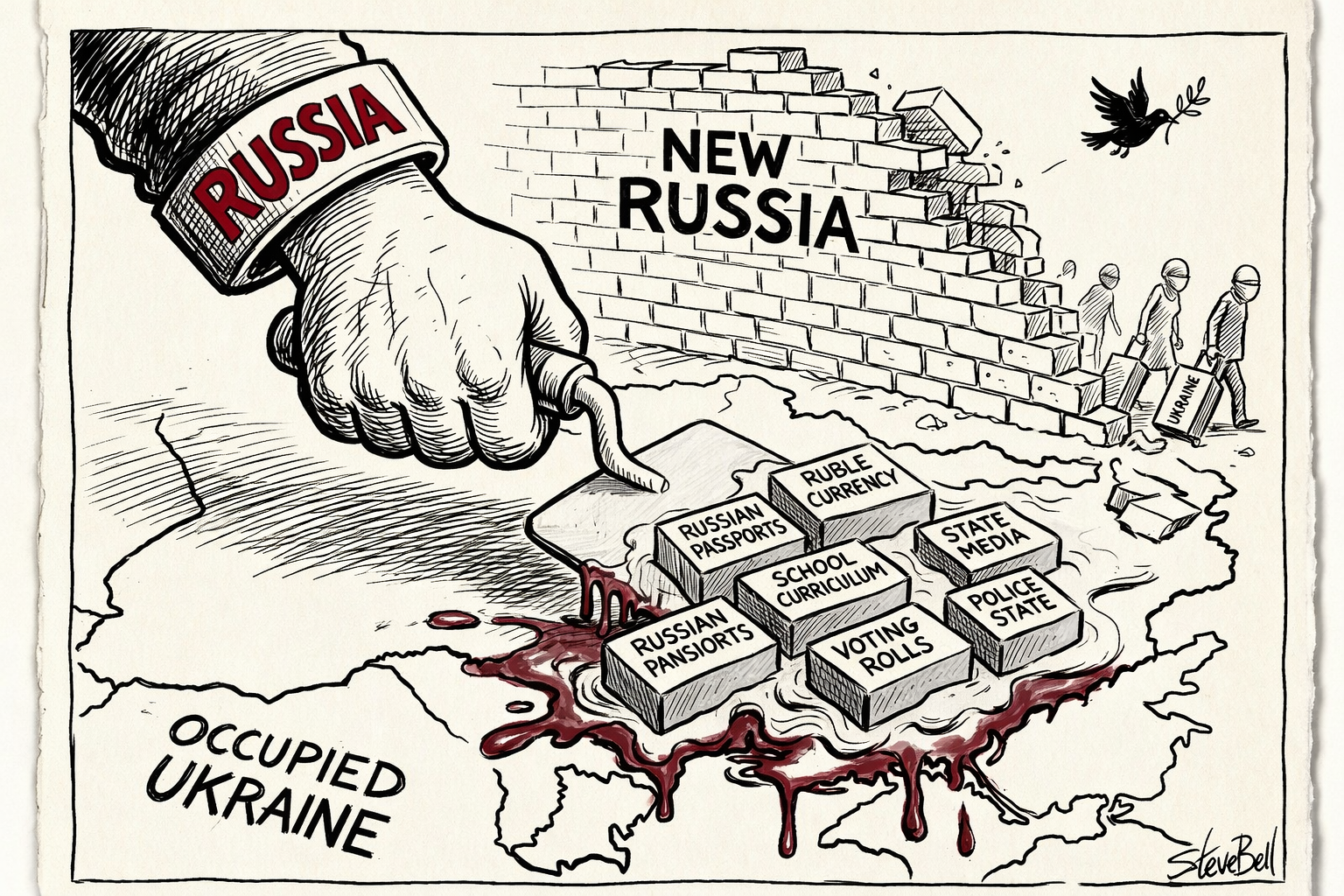 Russia's billions cementing New Russia in occupied Ukraine