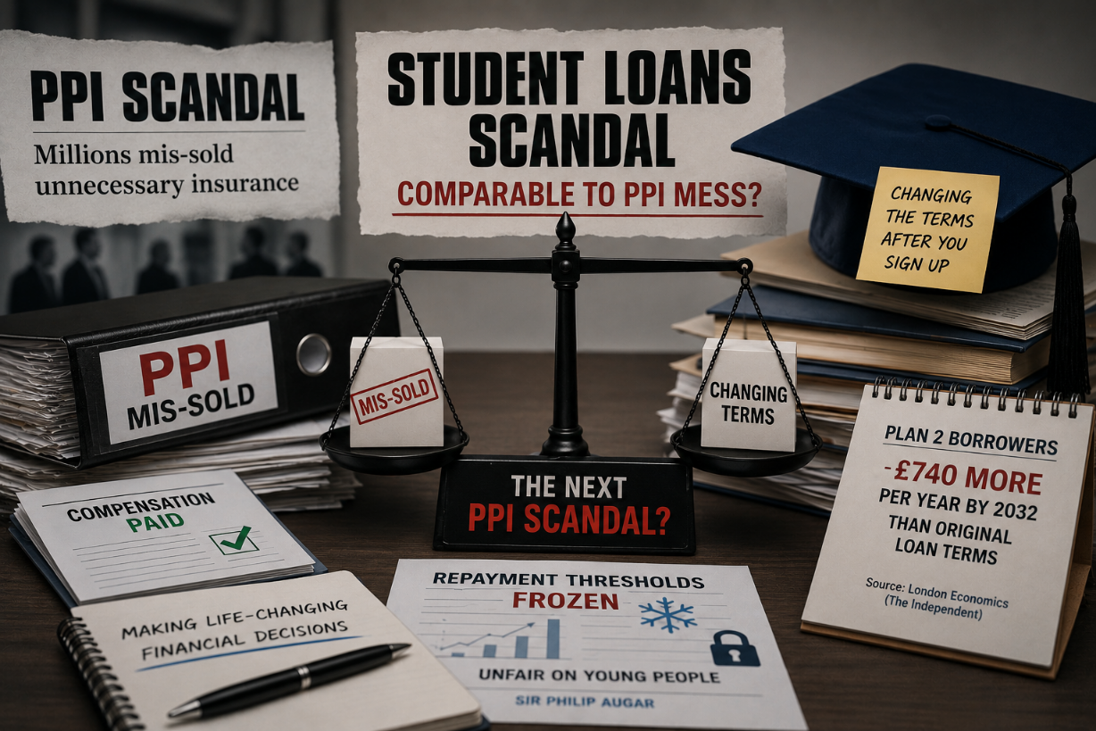 Student loans scandal comparable to PPI mess