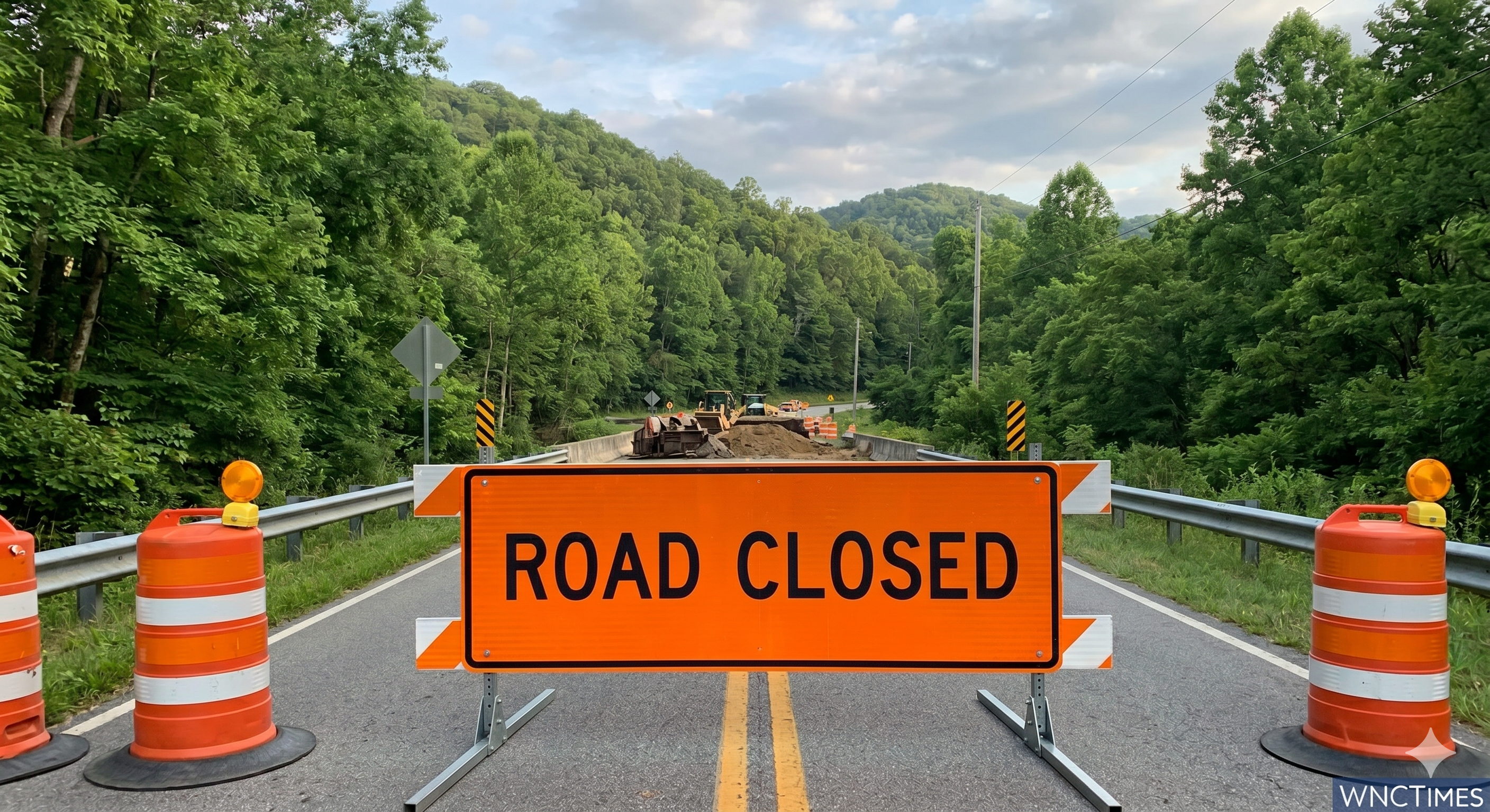 Multi-Day Lane Closure Scheduled for I-40 West in Haywood County