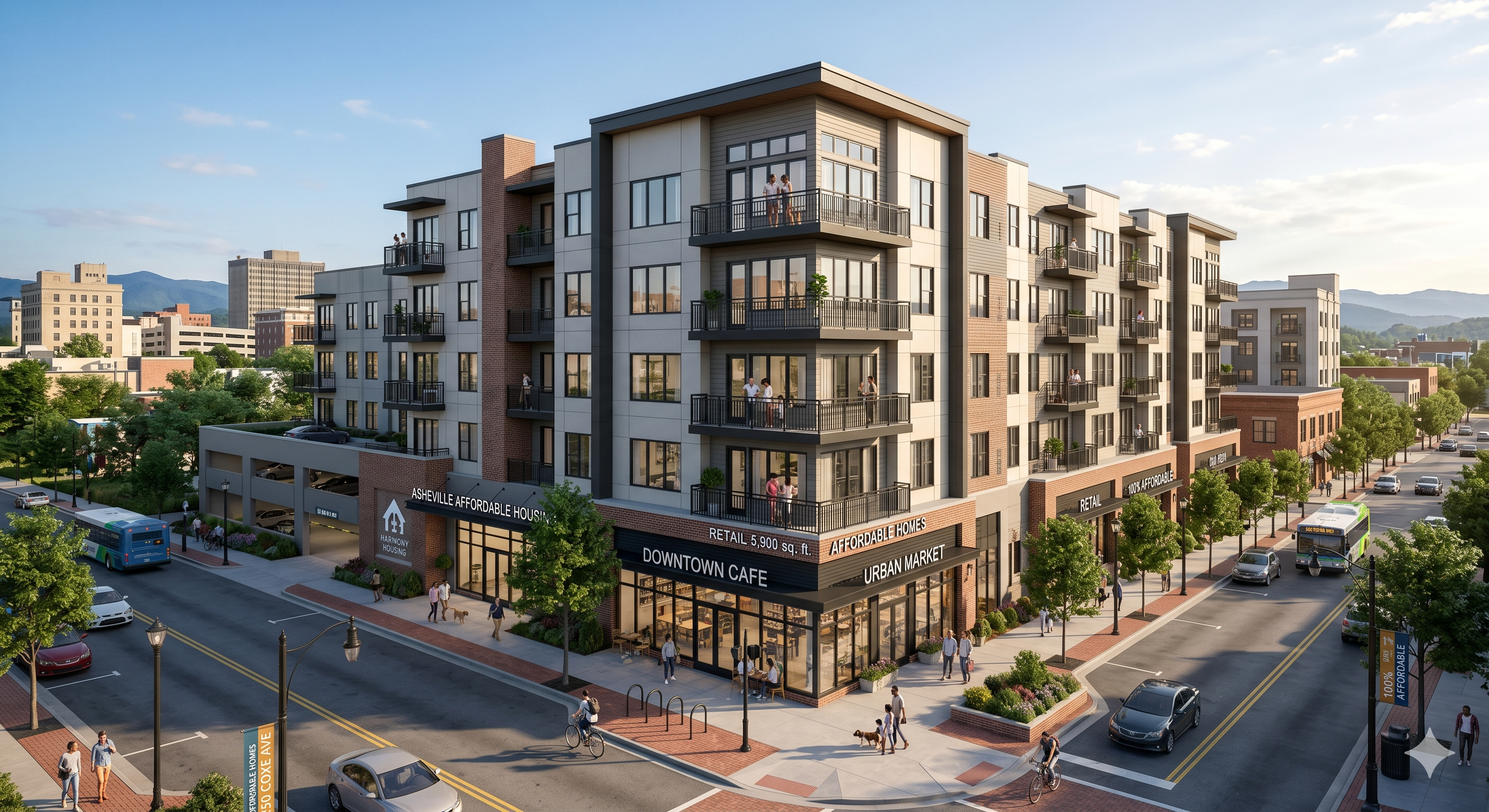 Asheville's Housing Push: 203 New Housing Unit Project Gets Green Light