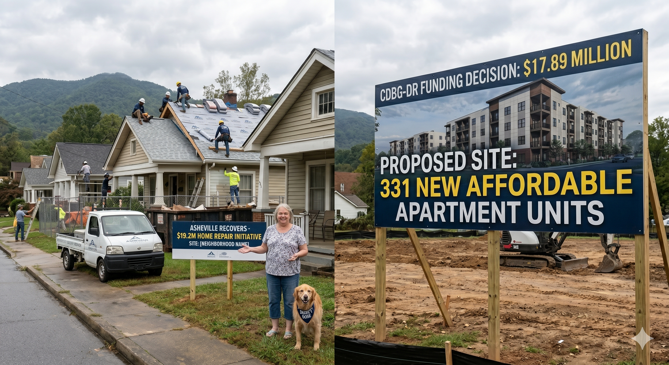 Asheville Faces $18 Million Crossroads: Home Repairs or New Apartments?