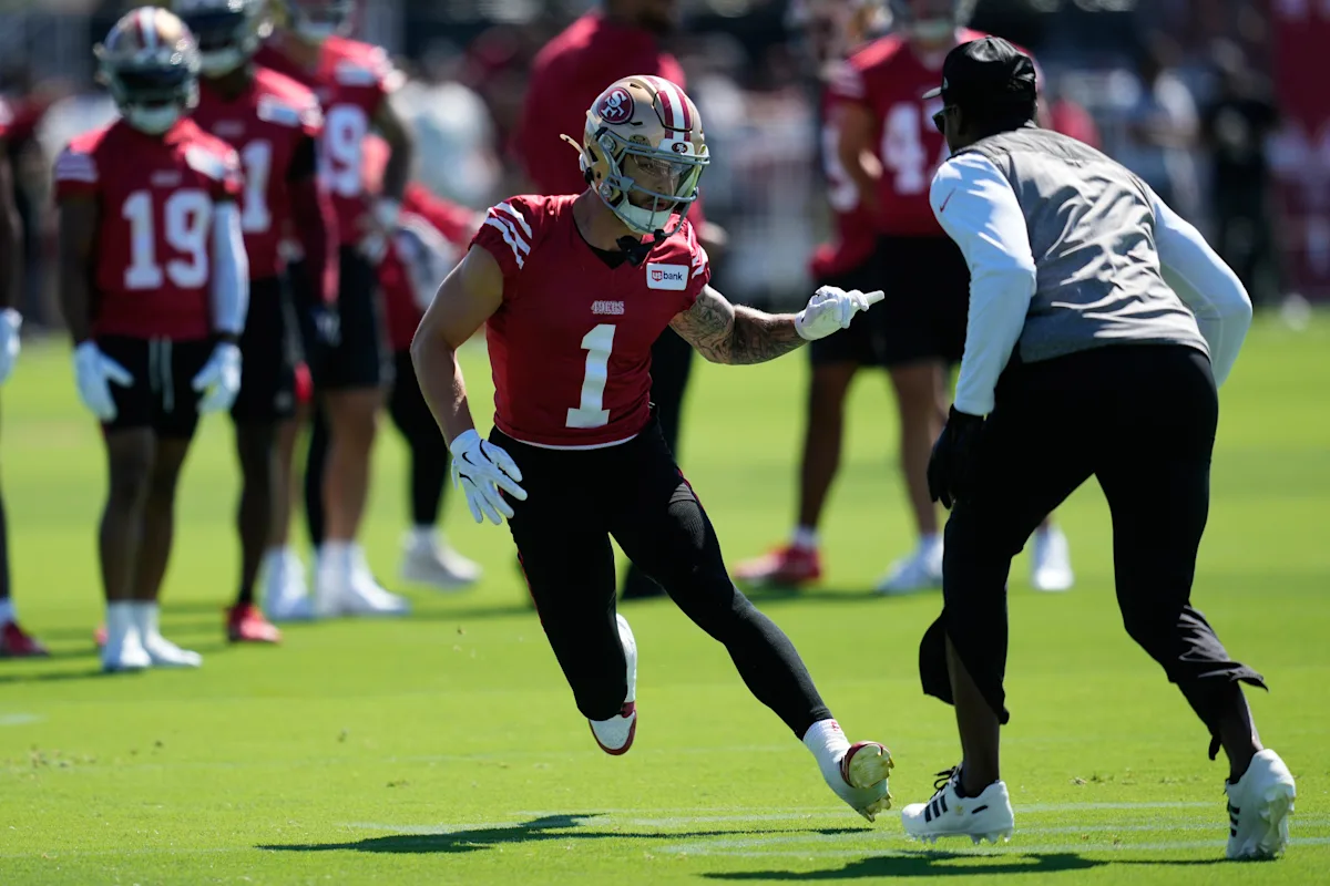 49ers are concerned about knee injury to WR Ricky Pearsall