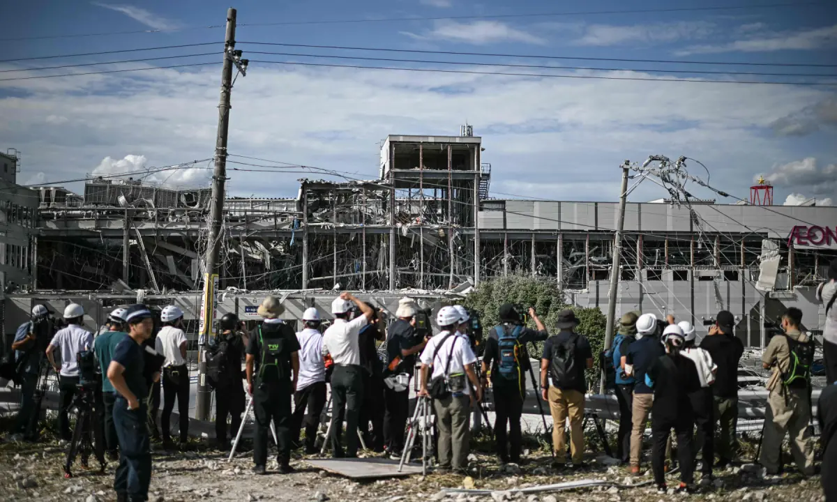 After the quake came the blast: Inside Japan's shopping mall disaster