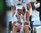 Alexandrova collapses on court during defeat as Memphis heat takes toll
