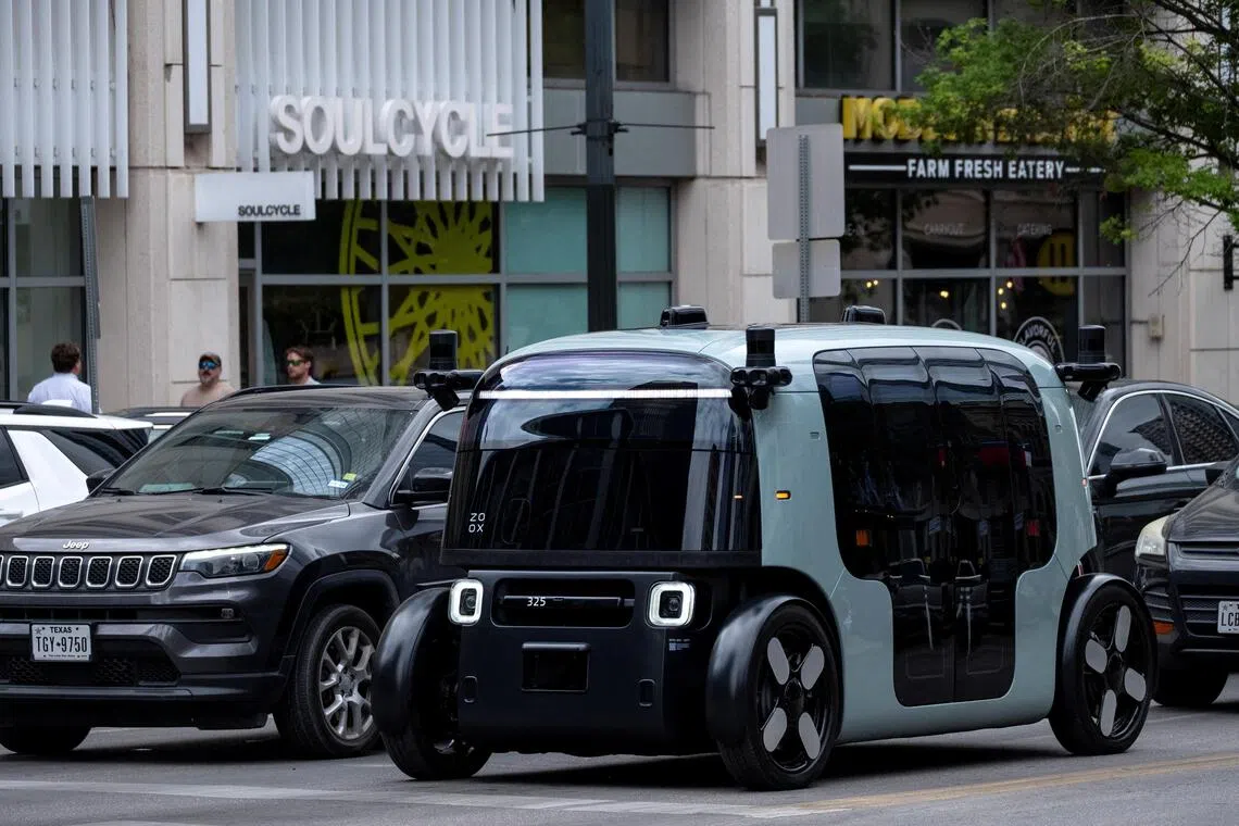 Amazon’s Zoox wins first US approval for paid robotaxis without human controls
