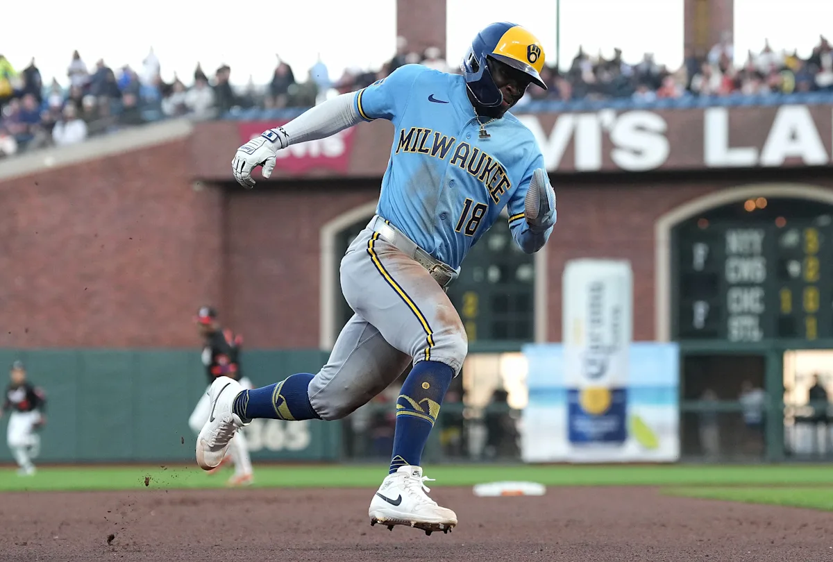 Brewers score vs Giants tonight, live game updates, highlights, starting lineups