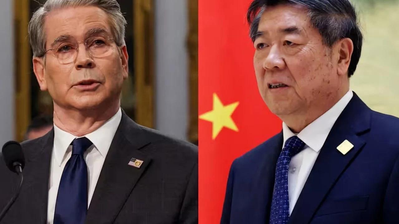 China voices ‘serious concern’ over new US curbs in trade talks between Bessent and He