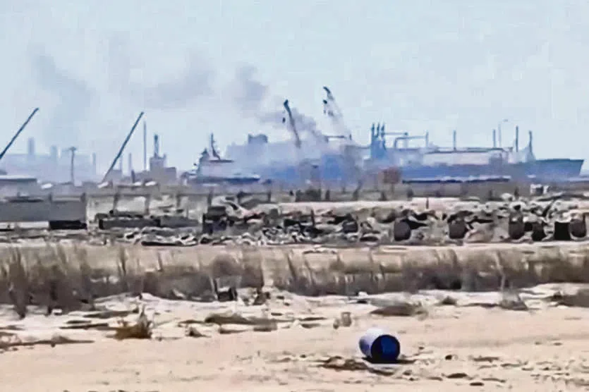 Egypt analysing drone fragments from port strike, warns of ‘escalation’