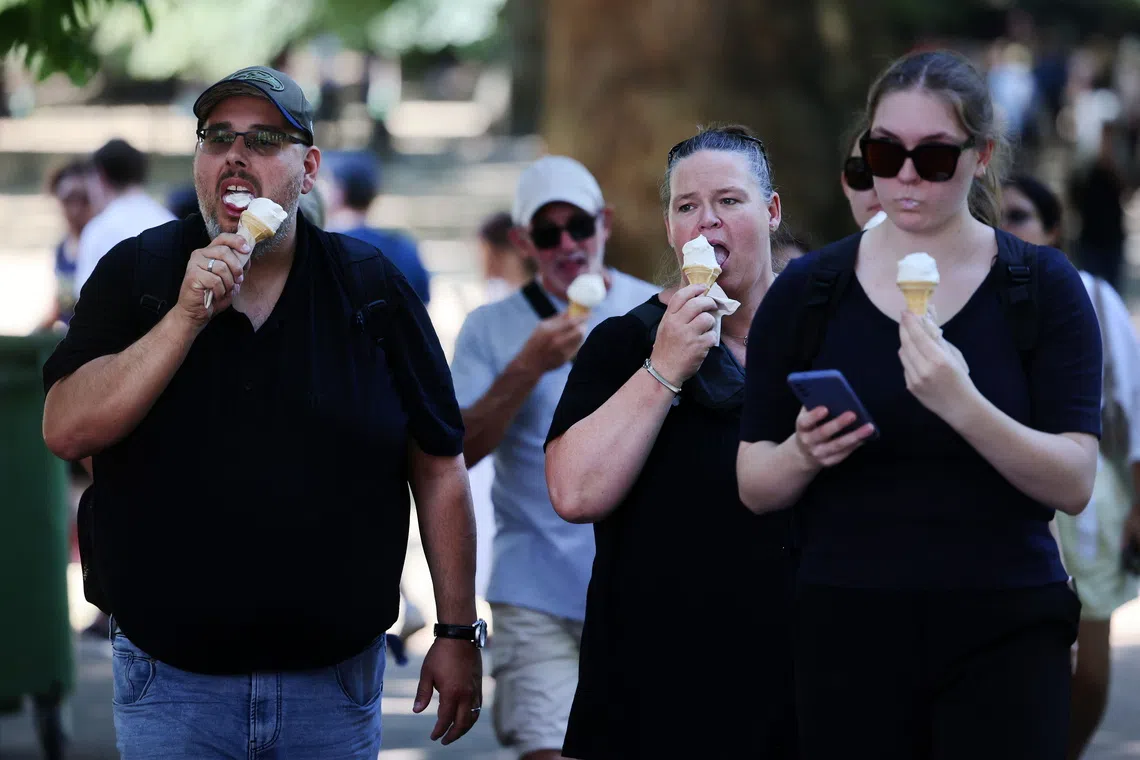 European heatwaves boost demand for Magnum ice cream