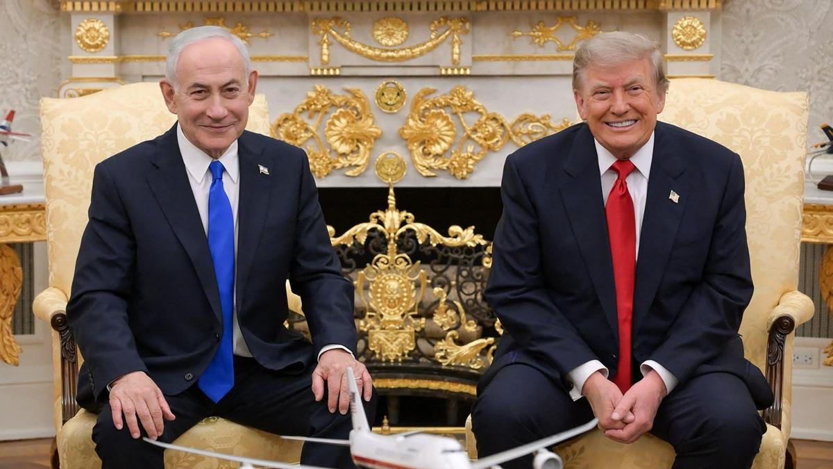 For the first time since Iran war, Trump and Netanyahu meet amid fraying ties