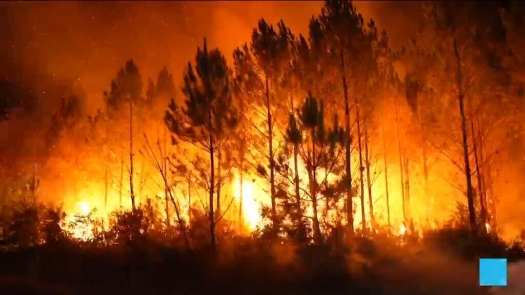 France's unprecedented wildfires: Convergence of climate change and historical landscape engineering