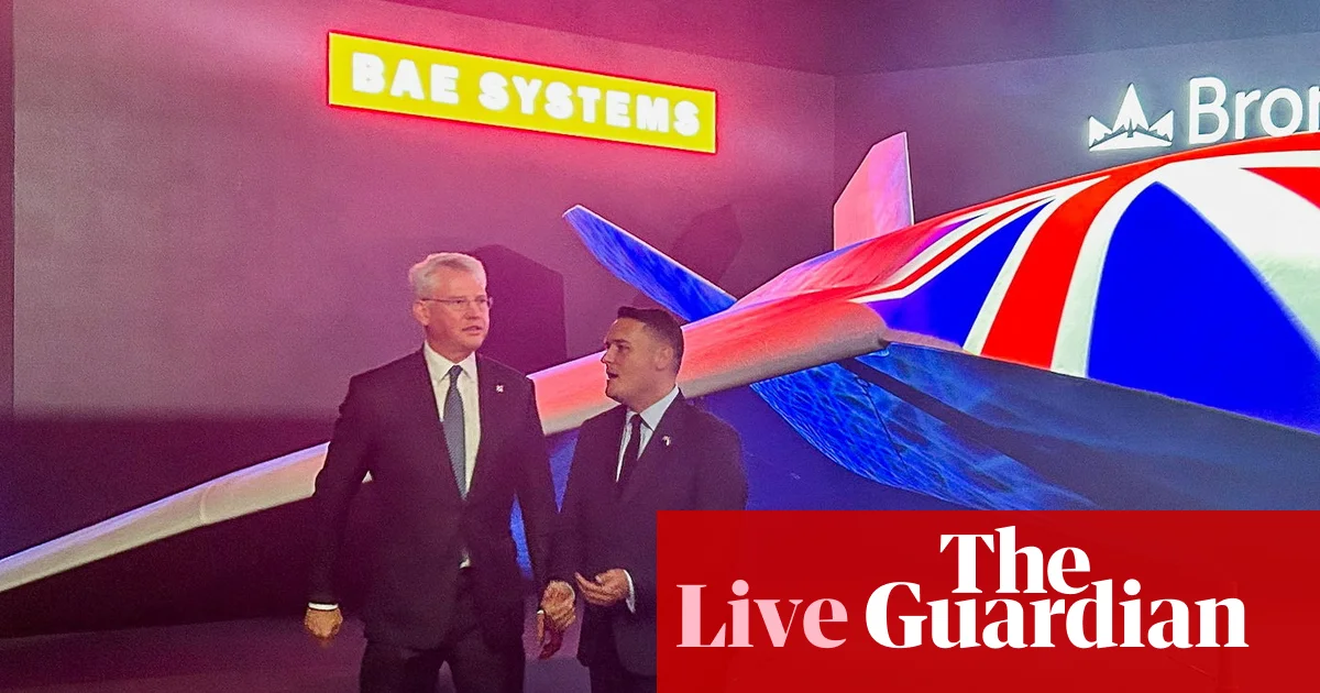 FTSE 100 rises to new record as Rolls-Royce and BAE Systems profit from defence spending surge – business live