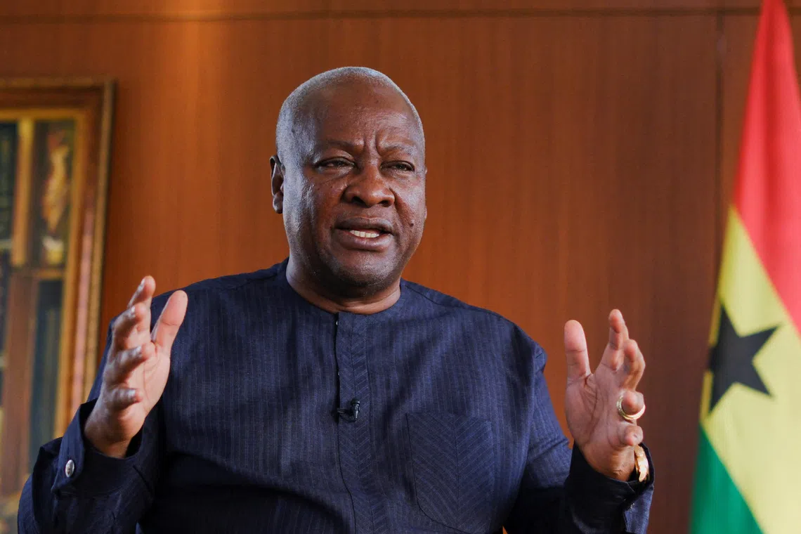 Ghana's government backs five-year presidential term, lowers minimum age to 35
