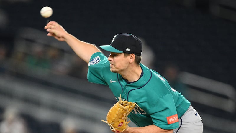 He grew up cheering for the Mariners. Now this former BYU star is pitching for them