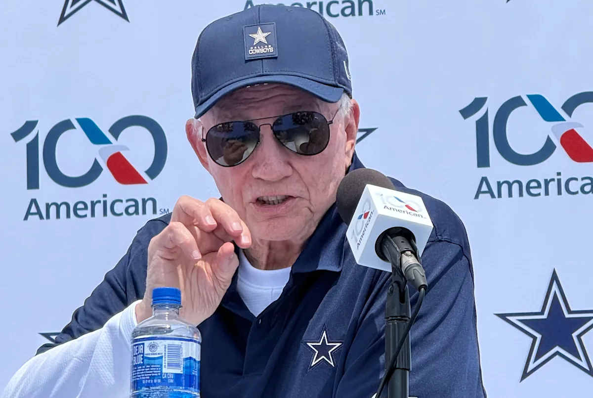 Jerry Jones opens Dallas Cowboys training camp with drama, willing to make trade to bolster Super Bowl chances
