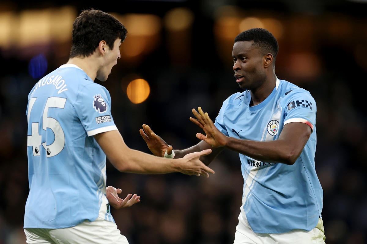 One area of the pitch looks to be rock solid for Manchester City