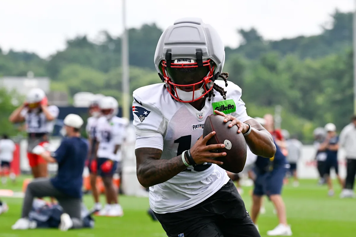 Patriots WR Kyle Williams reacts to reduced role in practice