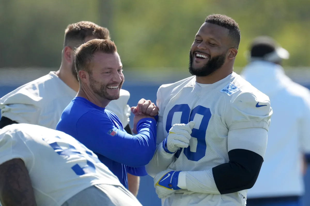 Sean McVay gives update on Aaron Donald: 'Training is going really well'