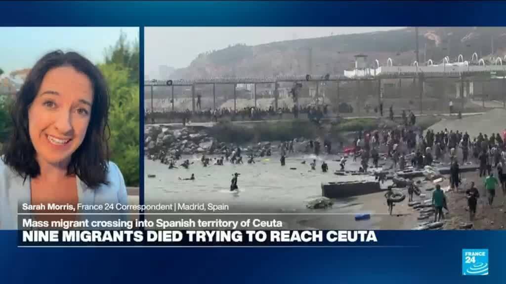 Spain to deploy military to restore order in Ceuta after thousands of people breach Morocco’s border