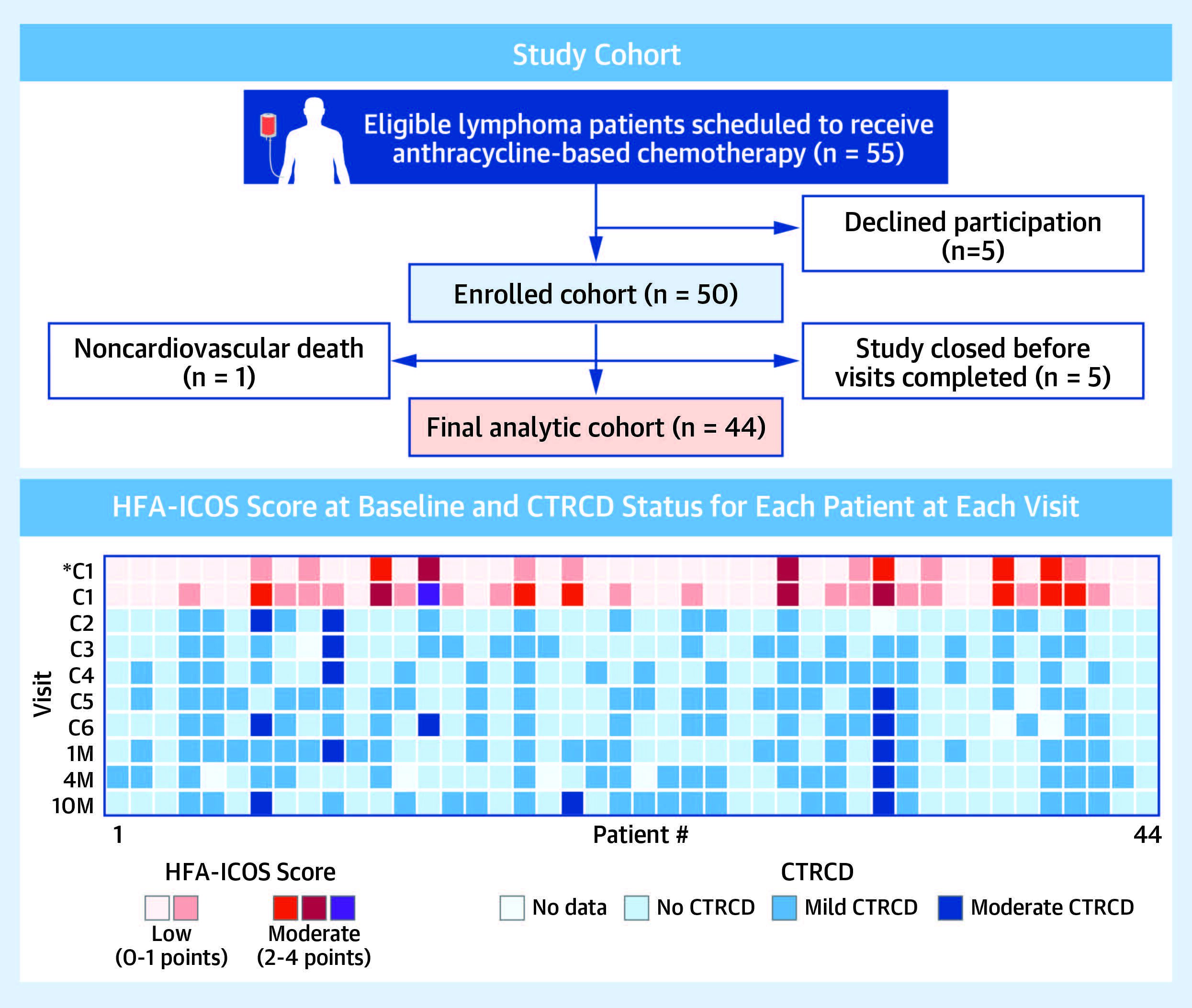 Study questions the value of intensive cardiac surveillance in cancer patients treated with anthracyclines