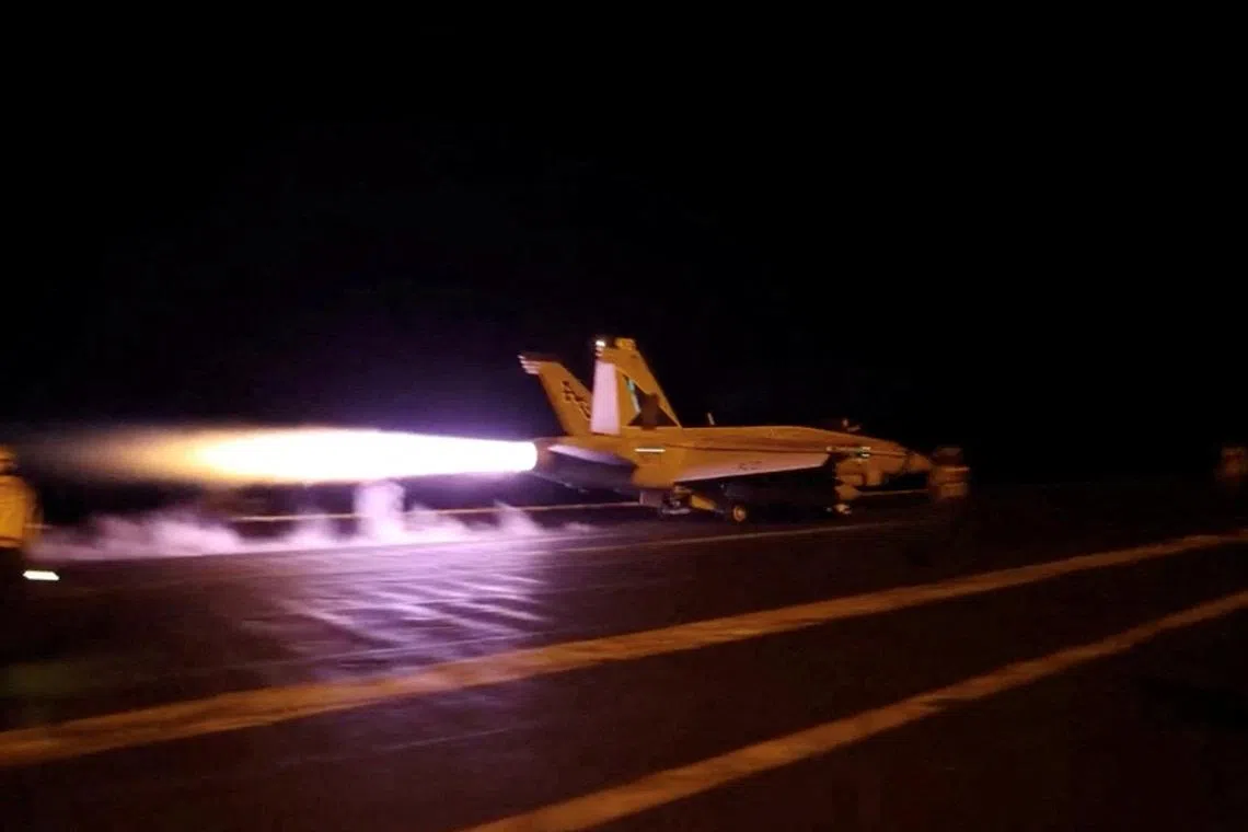 US military says latest strikes on Iran last two hours, hitting dozens of targets