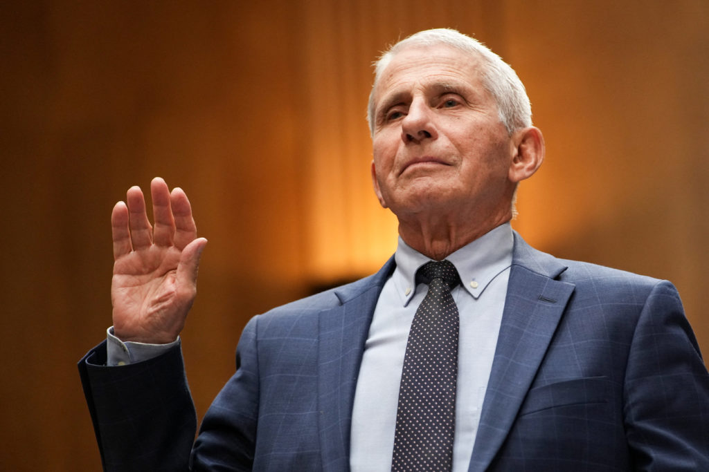 WATCH: Fauci invokes 5th Amendment, declining to answer questions in GOP-led hearing on COVID-19