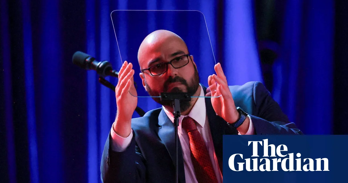 White House teleprompter operator accused over Trump bets no longer in job, official says