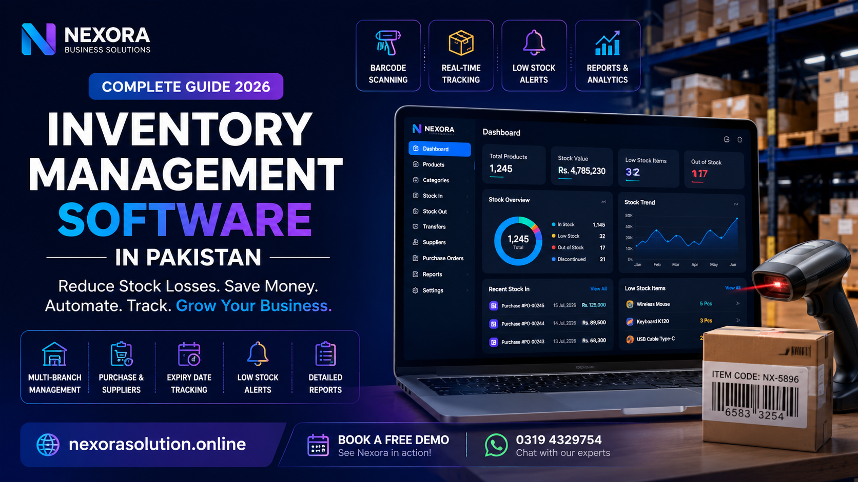 Inventory Management Software Pakistan | Complete Stock Management Guide 2026