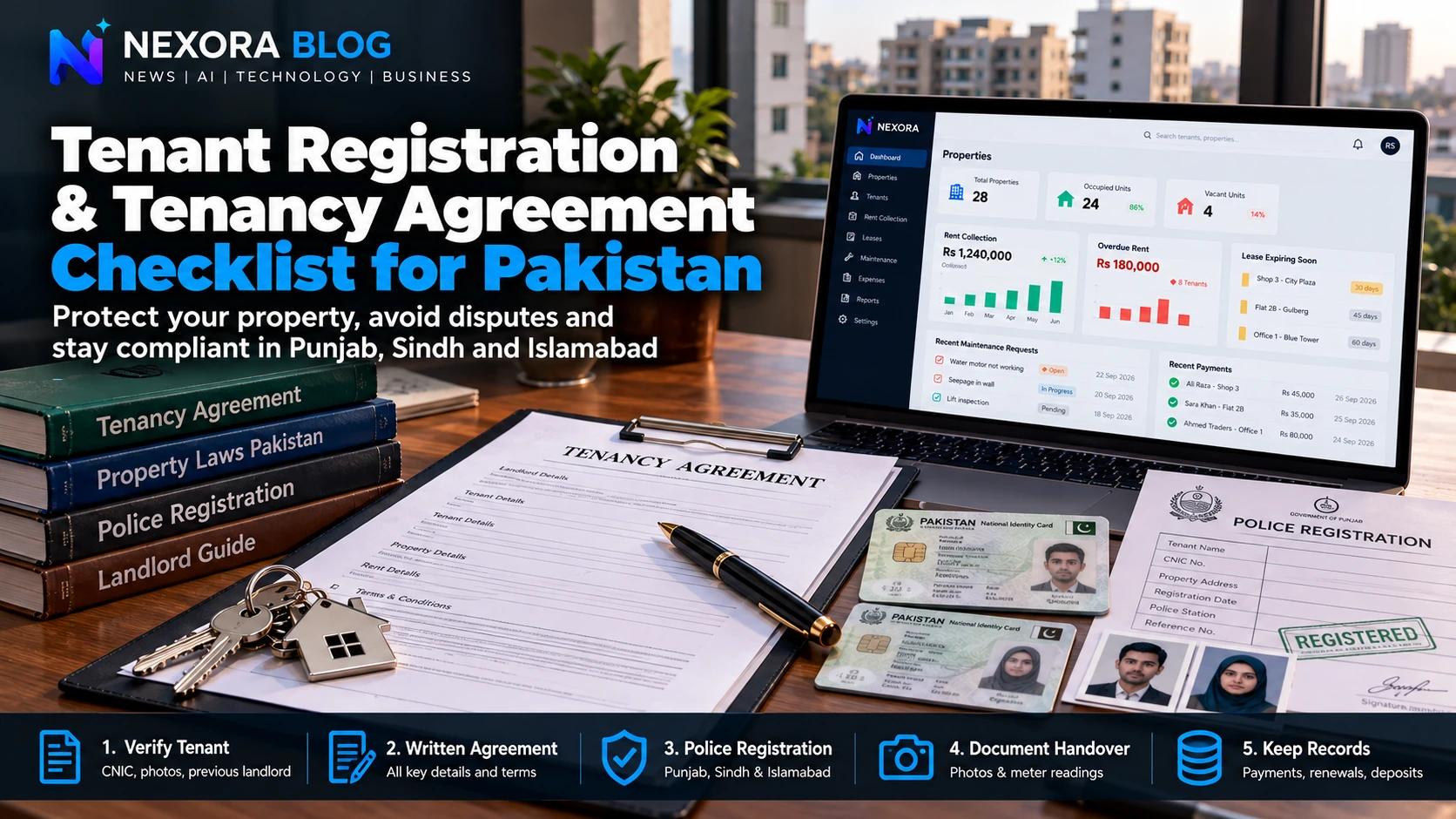 Landlord Checklist Pakistan | Rent Agreement & Tenant Registration