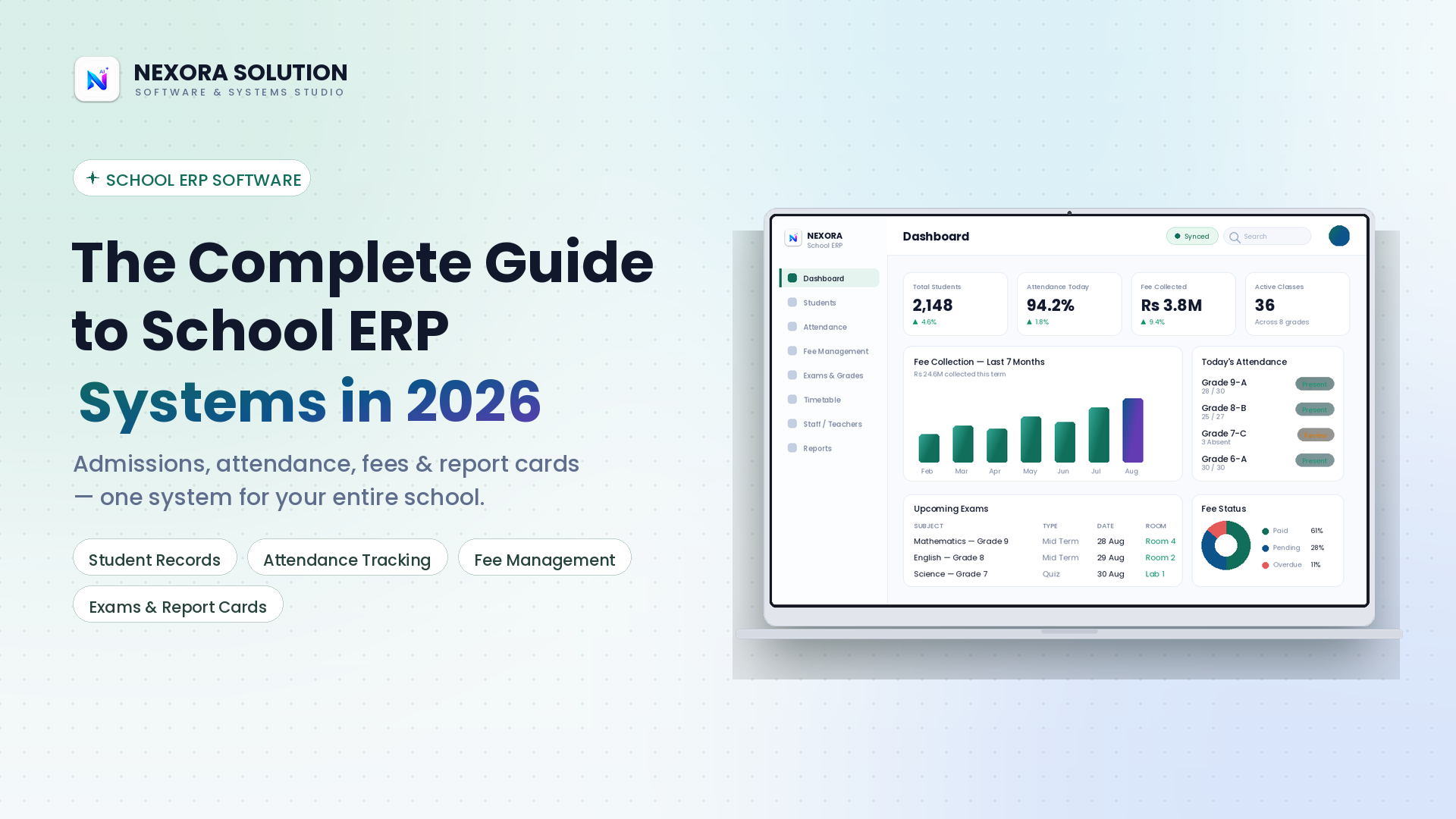 School ERP Software Guide 2026 | Best School Management System
