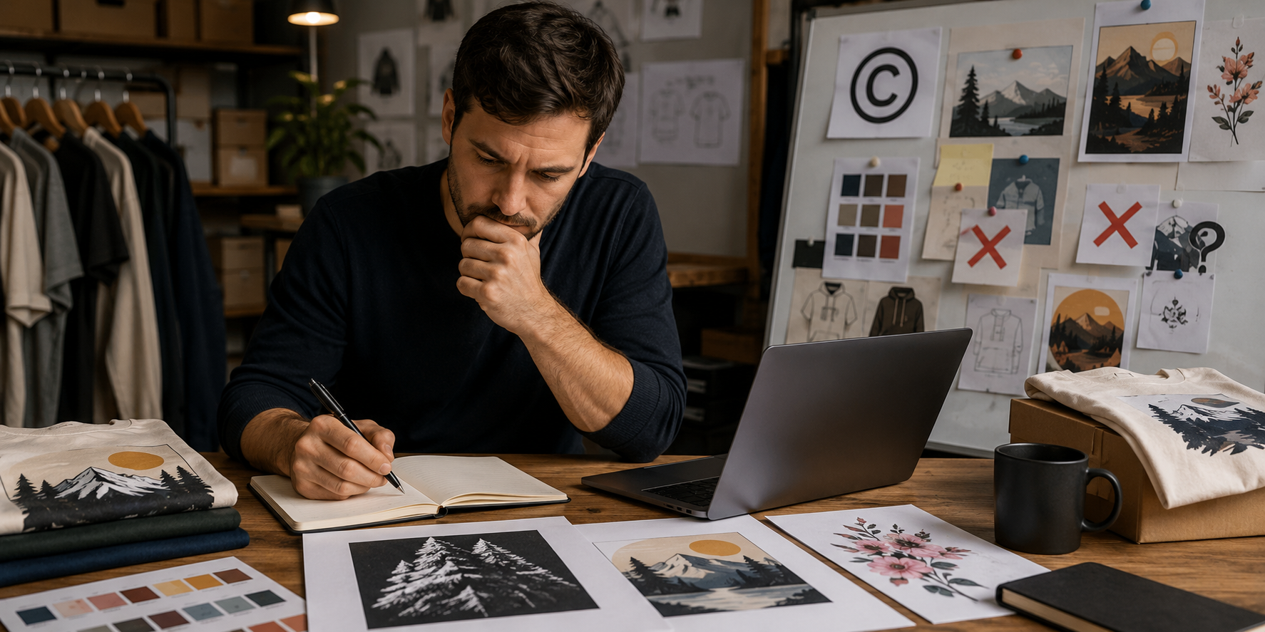 Copyright and policy risk for POD sellers