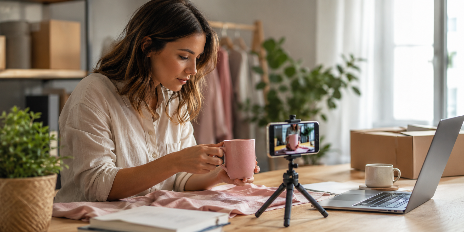 Repurposing product photos into Pinterest-ready graphics