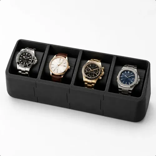 Organizador De Relógios De Luxo Modular Suporte Expositor - imagem principal do produto