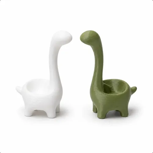 Porta Anéis Aliança Mini Dinossauro Organizador Joias - imagem principal do produto