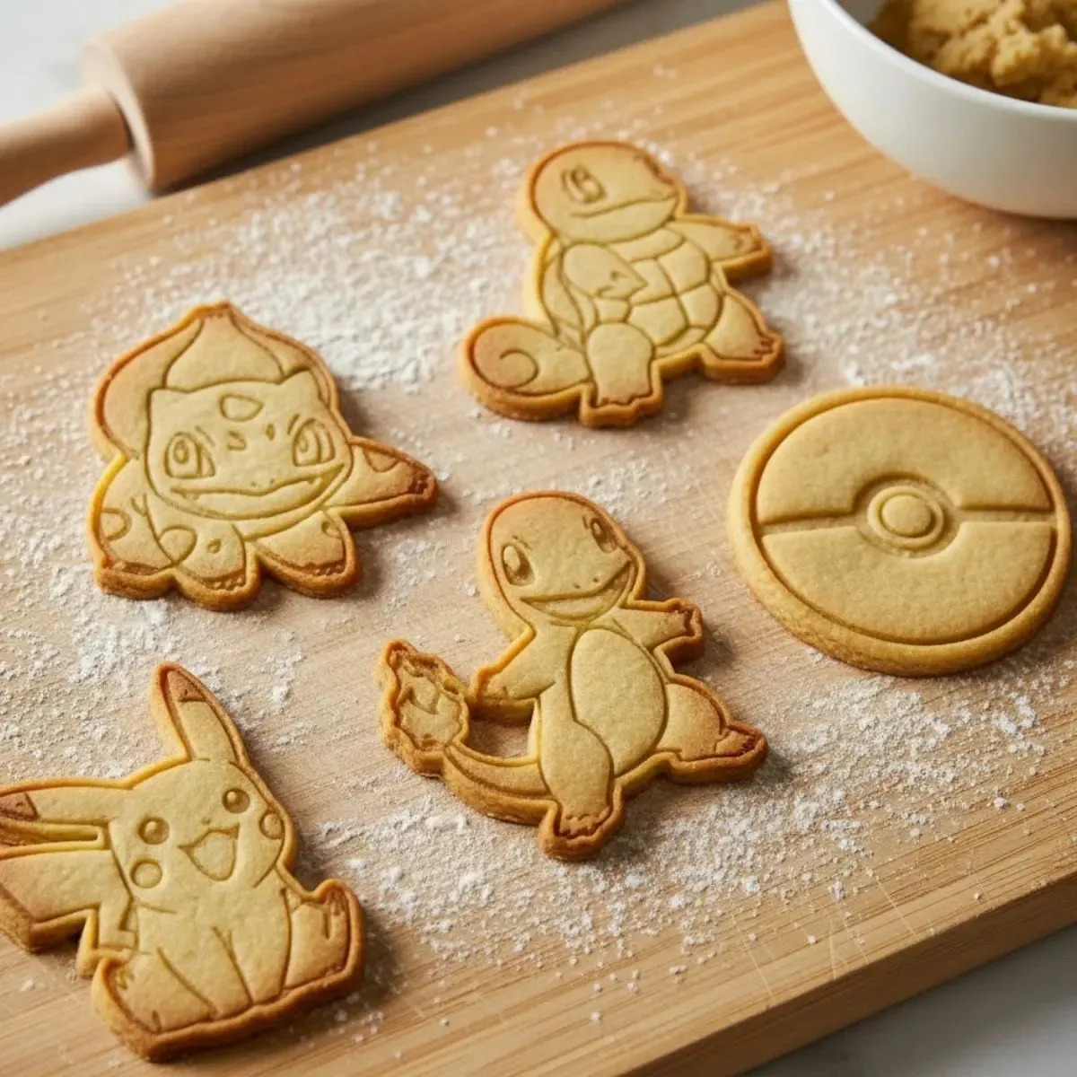 Carimbo Cortador De Biscoito Pokémon Confeitaria Kit 5 Pç - imagem principal do produto