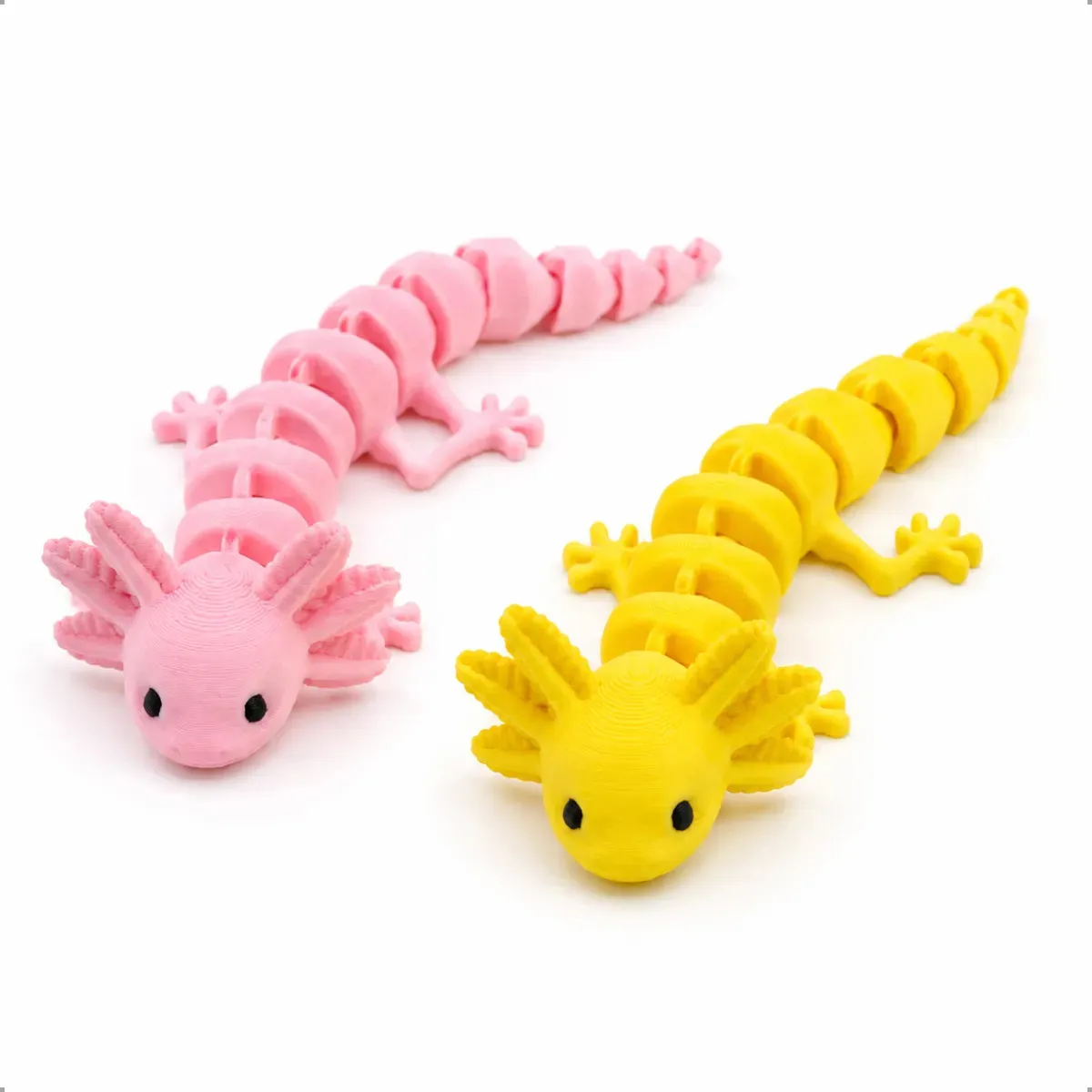 Boneco Axolote Articulado Brinquedo Fidget Toy Fofo - imagem principal do produto