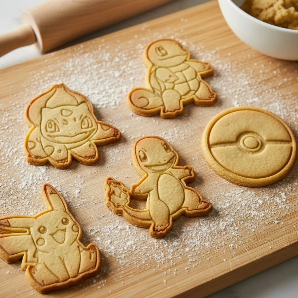 Carimbo Cortadores De Biscoito Pokémon Confeitaria Kit 5 Pç - imagem principal do produto