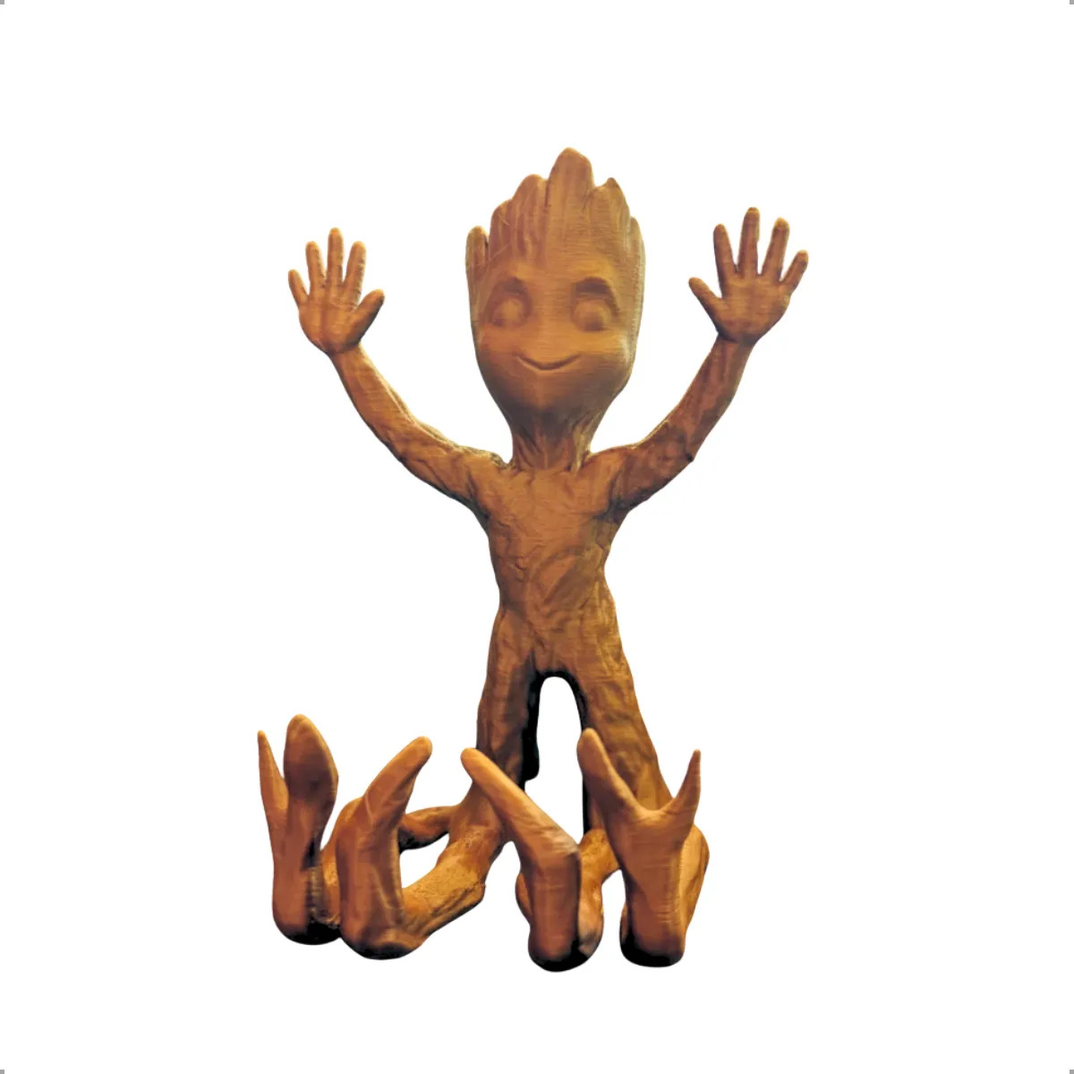 Suporte Para Celular Groot De Mesa Decoração Geek Criativo - imagem principal do produto
