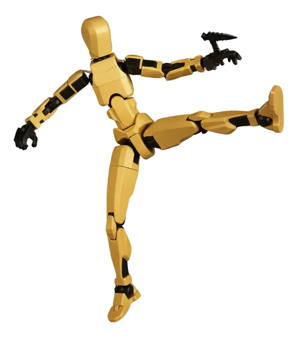 Dummy 13 Boneco Articulado Kit 3d Montagem Com 4 Arms - imagem principal do produto