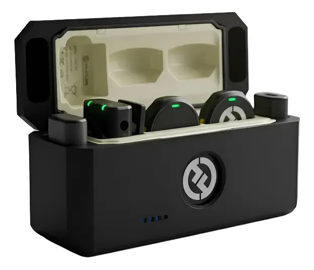 Case Estojo Microfone Hollyland Lark M2 Capa Protetora Em 3d Preto - imagem principal do produto