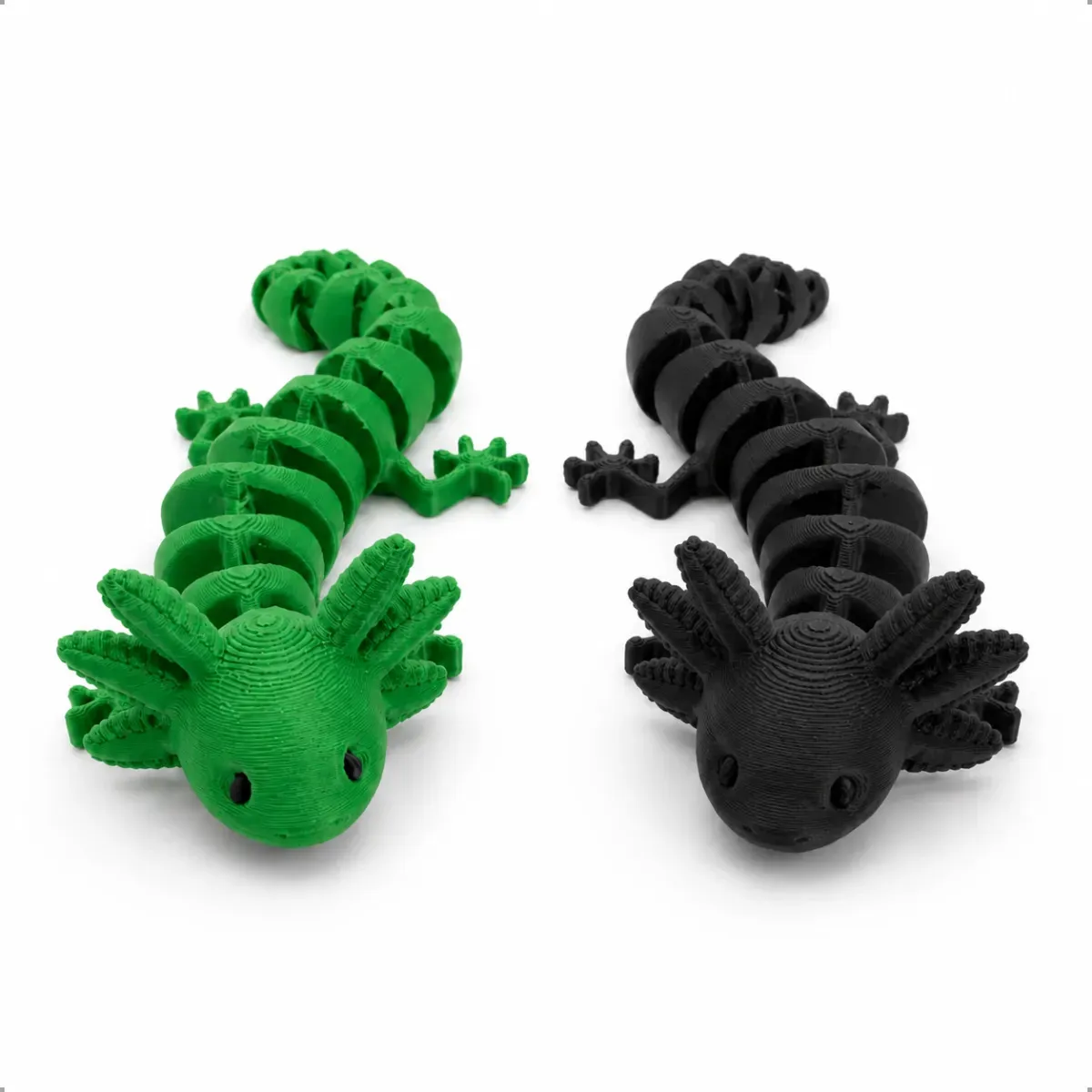 Brinquedo Sensorial Axolote Articulado Flexível Ansiedade - imagem principal do produto